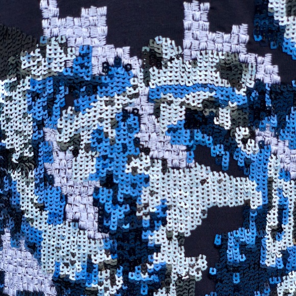 Mango Floral Sequin Appliqué Tank Dress - Picture 13 of 15